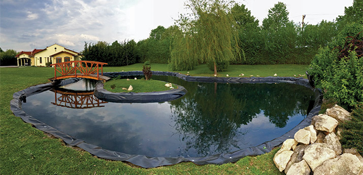 BTL™-24A geomembrane - garden pond